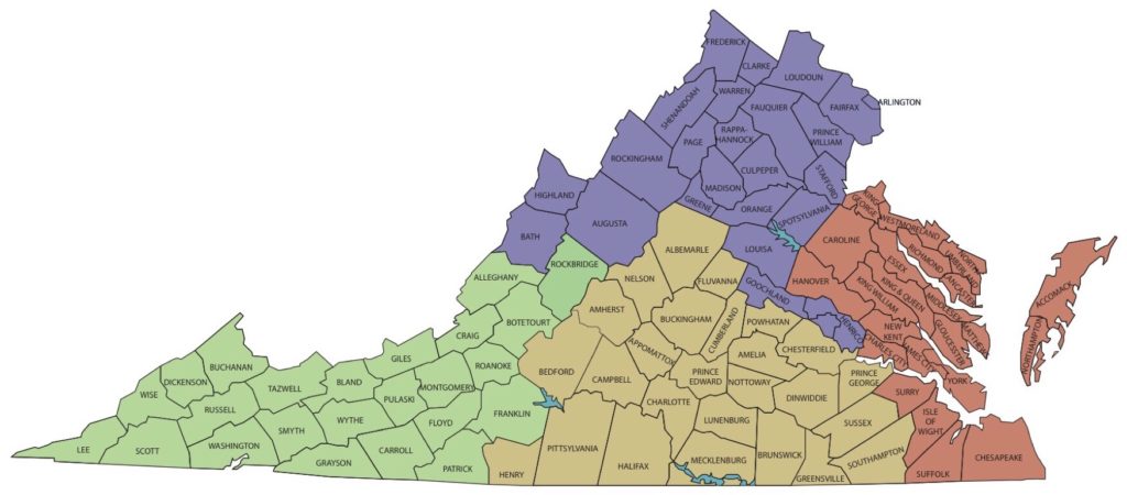 SBSD Territory - VA Startup